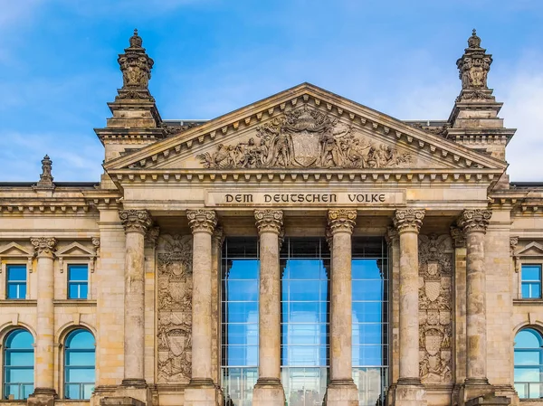 Reichstag en Berlín — Foto de Stock