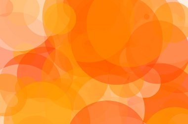 Soyut turuncu resimde arka plan daire