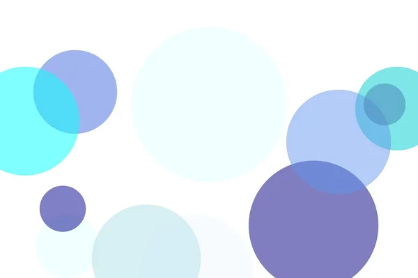 Абстрактні сині кола ілюстрація фону — стокове фото