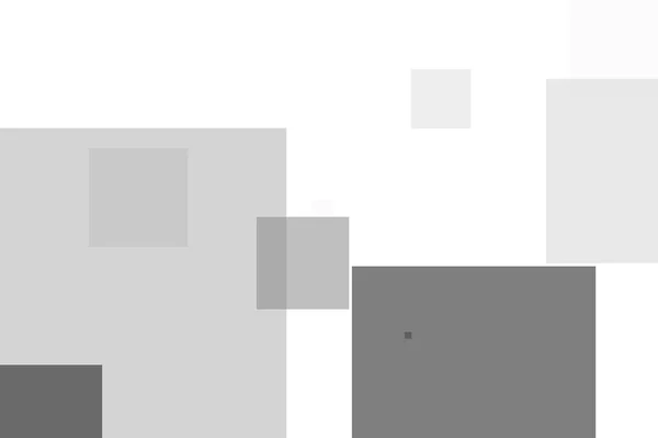 Abstrakte graue Quadrate Illustration Hintergrund — Stockfoto