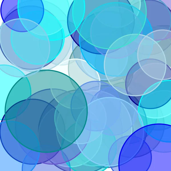 Abstraktní modré kruhy obrázku pozadí — Stock fotografie