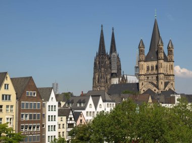 Köln şehir görünümünü