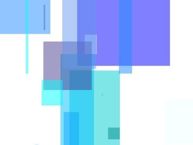 Soyut mavi kareler resimde arka plan