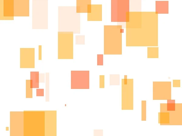 Абстрактний фон помаранчевих квадратів — стокове фото