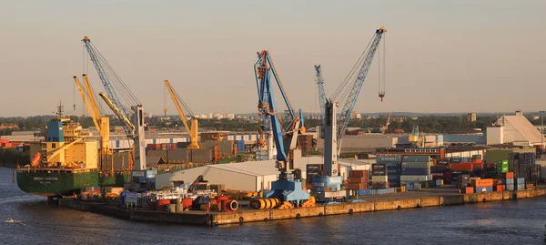 함부르크에서 함부르크의 항구 — 스톡 사진