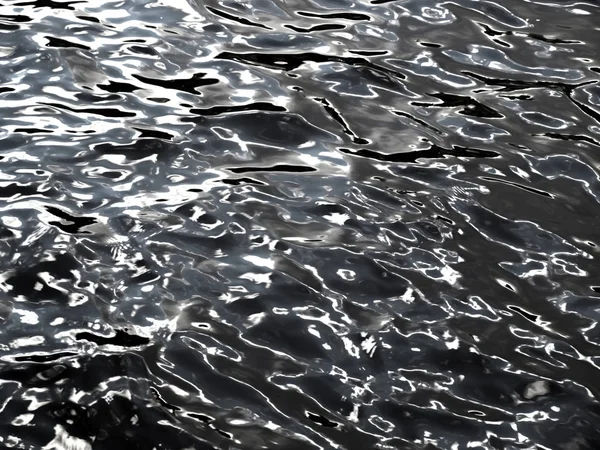 Grunge ciemny czarny wody tekstura tło — Zdjęcie stockowe