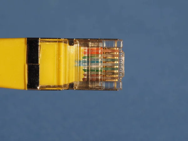 Rj45 Ethernet-Stecker — Stockfoto