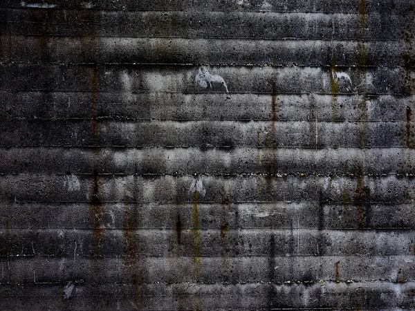 Grunge gris foncé fond texture béton — Photo