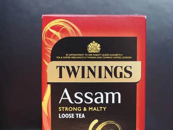 Twinings Assam té suelto en Londres — Foto de Stock