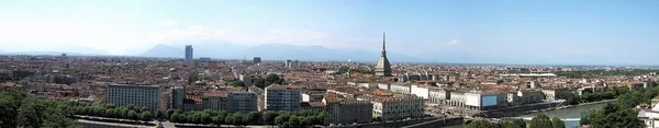 Turijn panoramisch uitzicht — Stockfoto