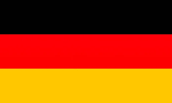 Flagge von Deutschland, texturiert — Stockfoto