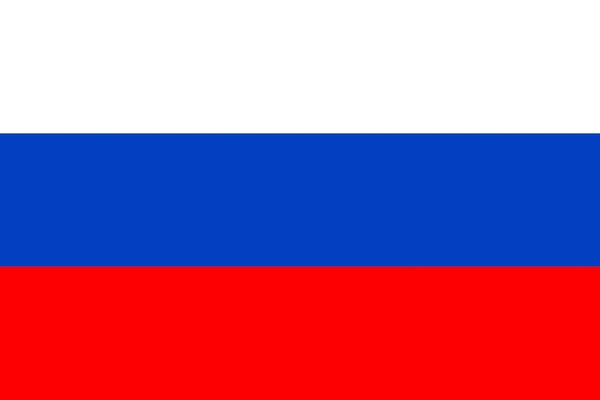 Flag of Russia, texturised — Stock Photo, Image