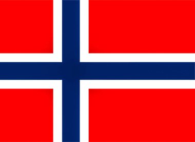 Norveç, tekstüre bayrağı