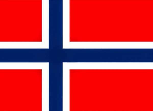 Σημαία της Νορβηγίας, ανάγλυφο — Φωτογραφία Αρχείου