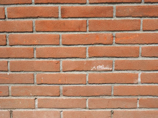 Fondo de pared de ladrillo rojo — Foto de Stock