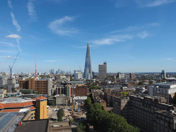 Pohled na panorama Londýna a Shard — Stock fotografie