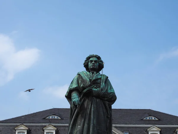 Beethoven Denkmal (1845) i Bonn — Stockfoto