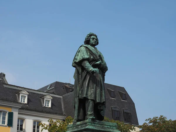 Beethoven Denkmal (1845) en Bonn — Foto de Stock