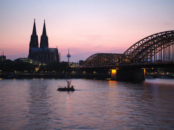 Uitzicht op Koeln — Stockfoto