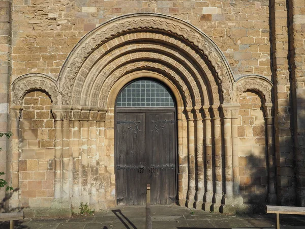 Die erste Marienkirche in Tschepstow — Stockfoto