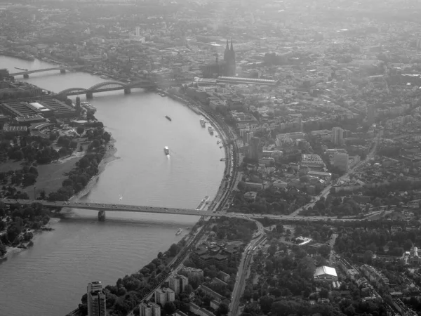 Luchtfoto van Koeln — Stockfoto