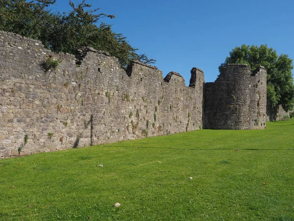 Ruínas do Castelo Chepstow em Chepstow — Fotografia de Stock