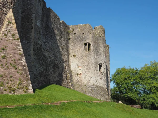 Kasteelruïne Chepstow in Chepstow — Stockfoto