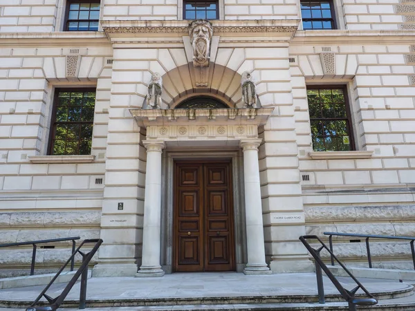 Ministerie van Financiën in Londen — Stockfoto