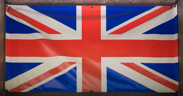 Flag of the United Kingdom (UK) aka Union Jack — Stock Photo, Image