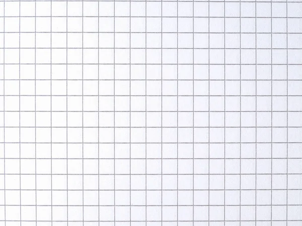 Biały wykres papier tekstury tło — Zdjęcie stockowe