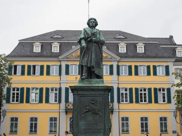 Beethoven Denkmal (1845) Bonn'da — Stok fotoğraf