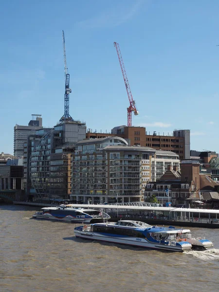 Río Támesis en Londres —  Fotos de Stock