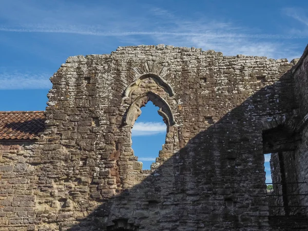 Tintern kloster (Abaty Tyndyrn) i Tintern – stockfoto