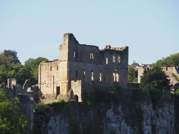 Chepstow Castle ruins in Chepstow — Stock Photo, Image