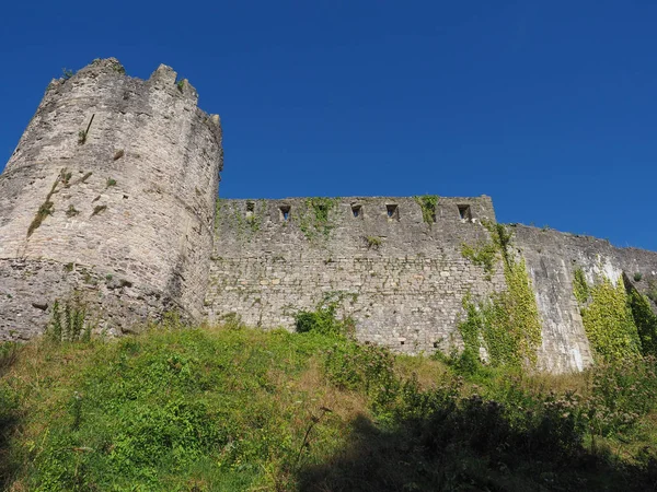 Castillo de Chepstow ruinas en Chepstow — Foto de Stock