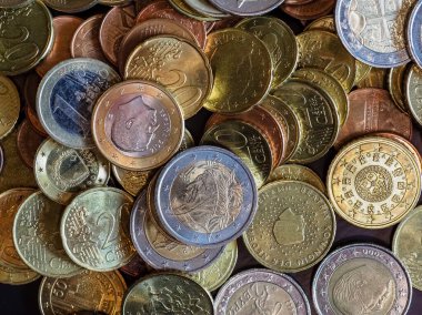 Euro coins, Avrupa Birliği