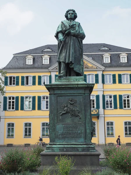 Beethoven Denkmal (1845) Bonn'da — Stok fotoğraf