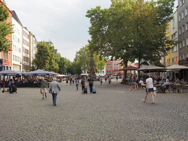 Alter Markt (starý trh) náměstí v Altstadtu (staré město) v Ko — Stock fotografie