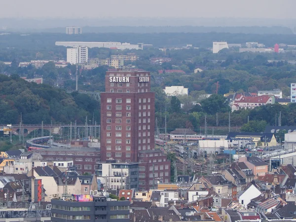 Hansahochhaus skyskrapa i Koeln — Stockfoto