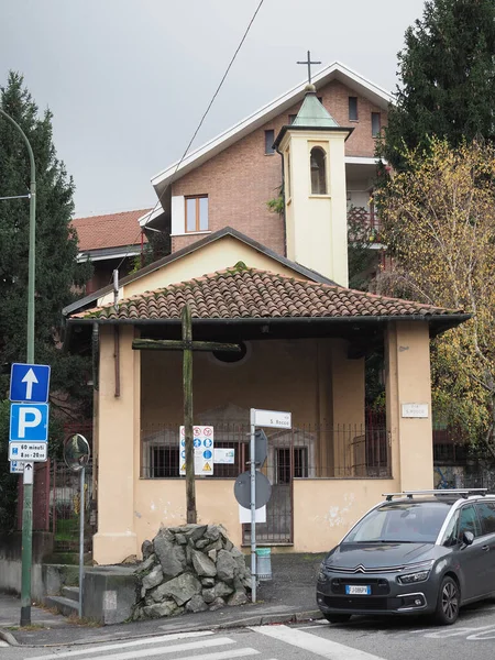 Kaplica św. Rocha w Settimo Torinese — Zdjęcie stockowe