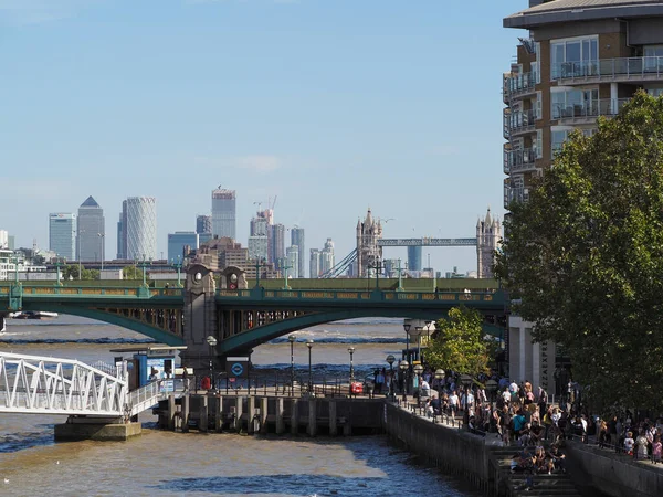 Fiume Tamigi a Londra — Foto Stock