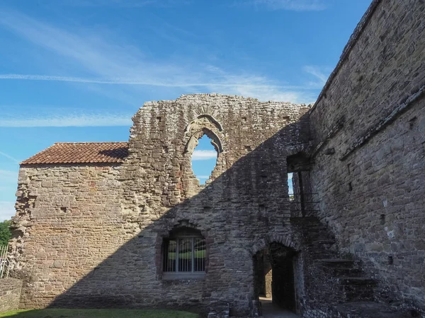 Tintern Abbey (Abaty Tyndyrn) i Tintern — Stockfoto