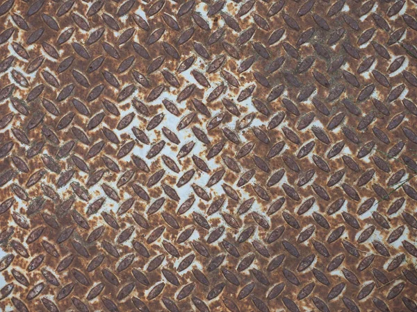 Brown rusted steel texture background — Stock Photo, Image