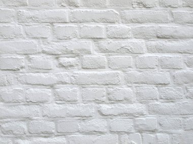 Beyaz tuğla duvar arkaplanı