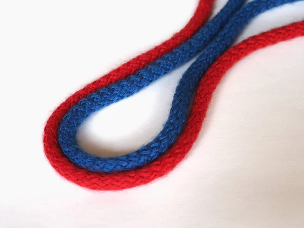 Red and blue rope — Φωτογραφία Αρχείου