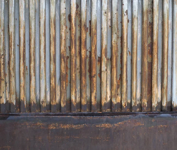 Graue und braune rostige Stahlstruktur Hintergrund — Stockfoto