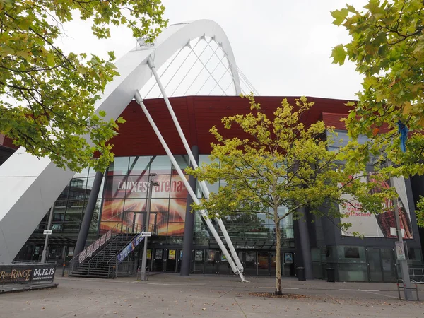 Koelnmesse (Beurs van Keulen) in Koeln — Stockfoto