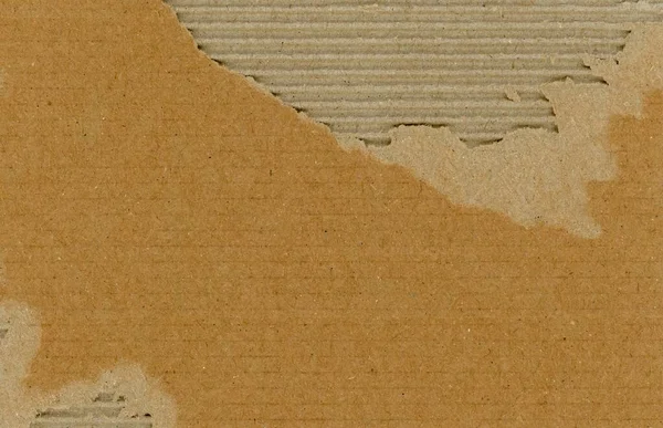 Grunge braun Wellpappe Textur Hintergrund — Stockfoto