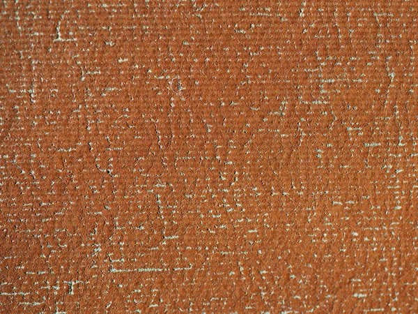 Fond de texture cuir marron porté — Photo