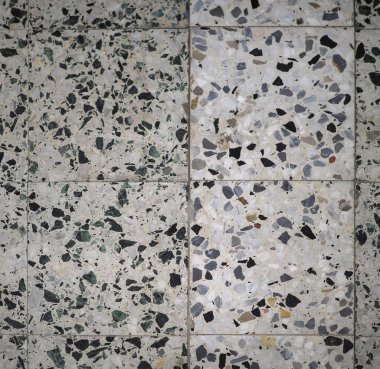 beyaz ve siyah mermer döşeme dokusu arkaplanı